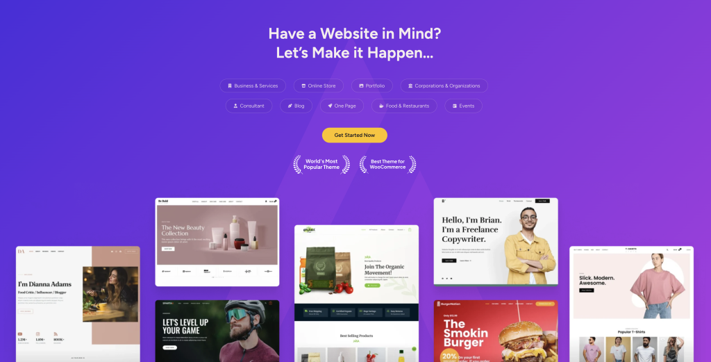 Astra–最受欢迎的WordPress免费主题